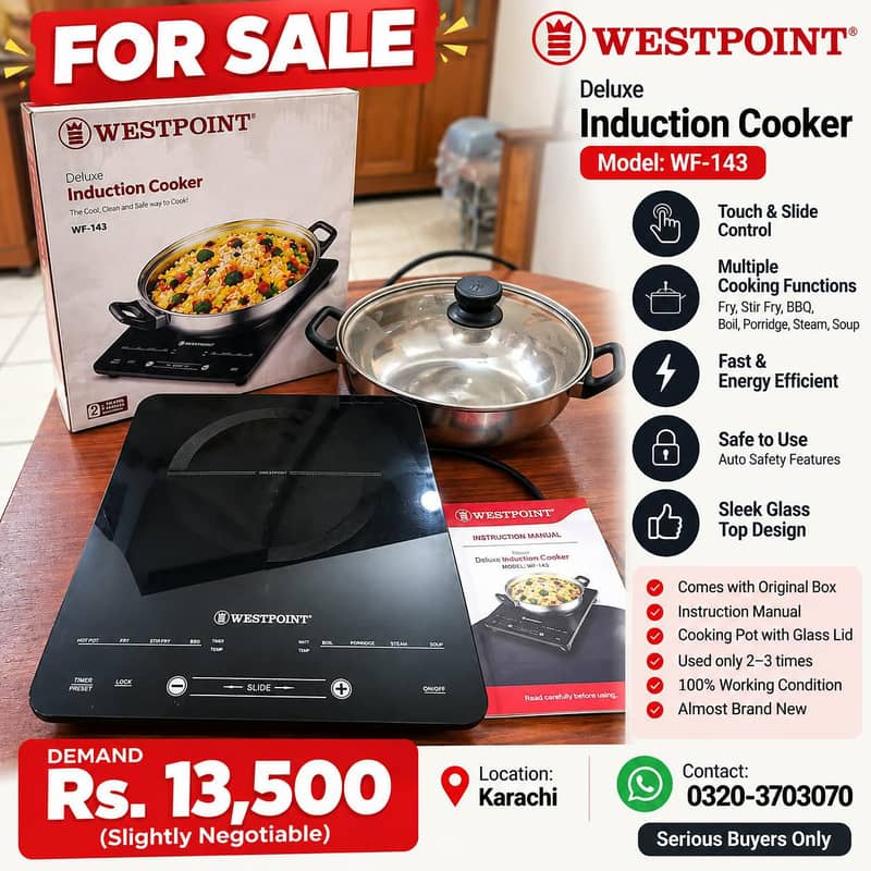 electric stove one touch - Stoves - 1120916770