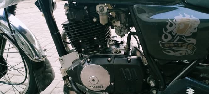 Suzuki gs 150 2010 model modified bike