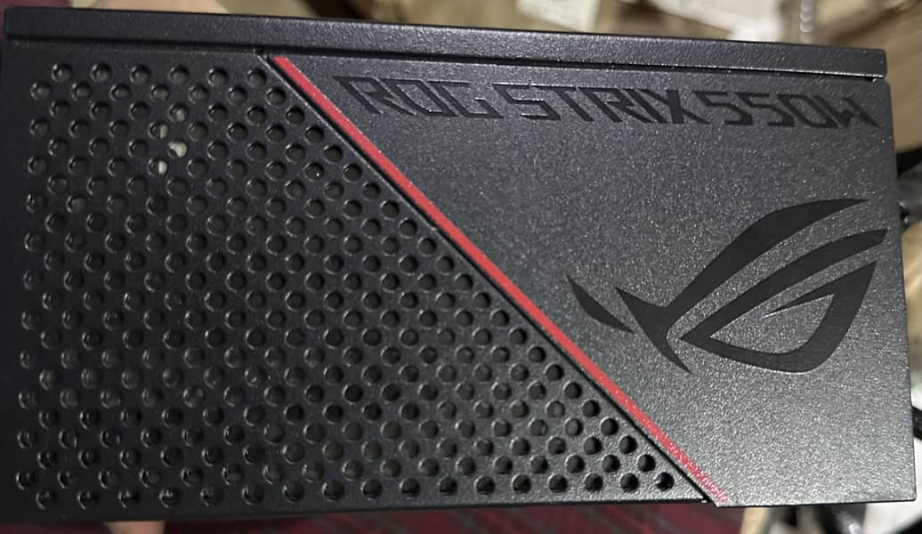 ASUS ROG Strix 550W 80+ Gold Fully Modular Gaming Power Supply ...