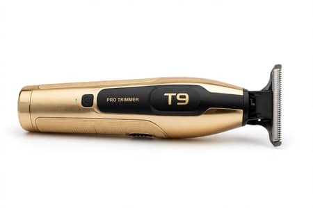 T9 Gold Trimmer - Professional Rechargeable Trimmer - New Box Pack -