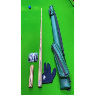 Handmade Thai wood (one piece)  cue with bag
