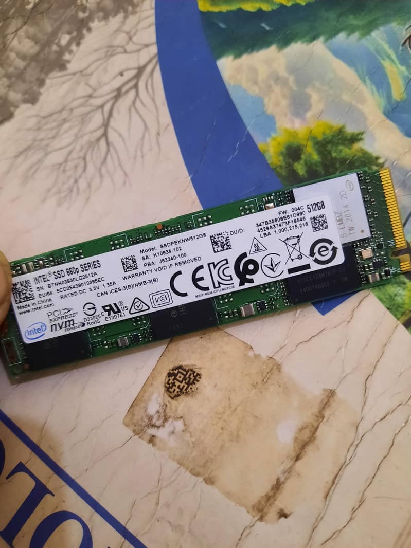 intel ssd nvm 512gb 660p series - Computer Components - 1120917052