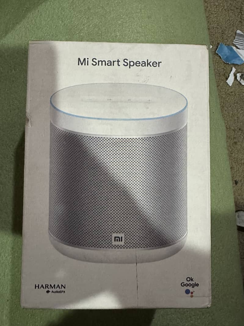 Xiaomi Mi Smart Speaker - HARMAN AudioEFX & Google Assistant With Box ...