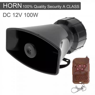 100 Watt Wireless Siren.