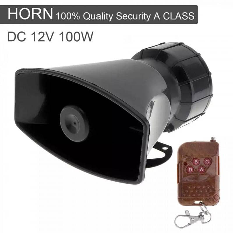 100 Watt Wireless Siren. - Other Bike Accessories - 1120917149