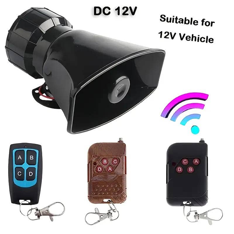 100 Watt Wireless Siren. - Other Bike Accessories - 1120917149
