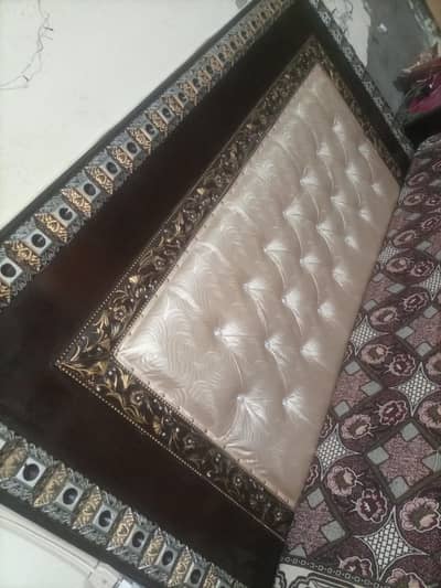 king size bed with dressing and side tables