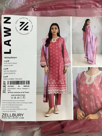 pretty pink dress lawn for daily wear too unstich 3 piece zelbury