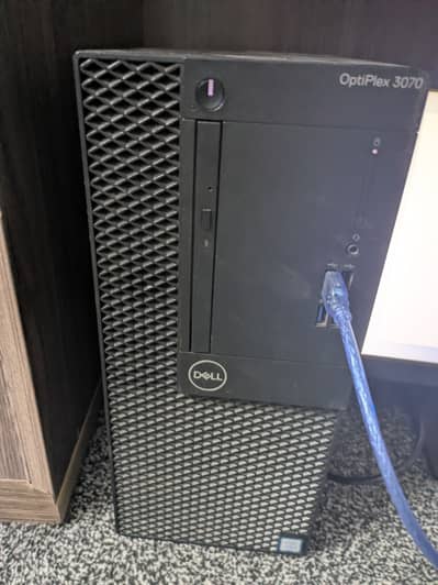 First Owner Dell Optilex 3070 with Dell Original Monitor.