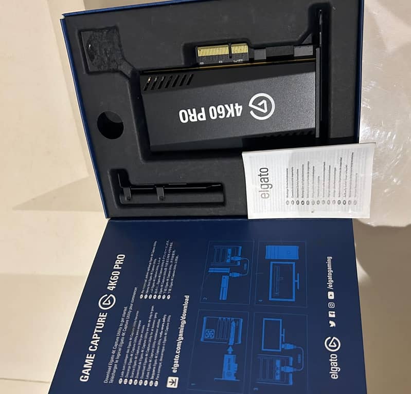 Elgato Game Capture 4K60 Pro PCIe Card - Gaming Accessories - 1120917412