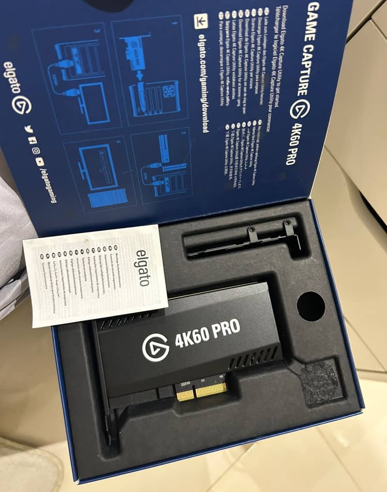 Elgato Game Capture 4K60 Pro PCIe Card - Gaming Accessories - 1120917412