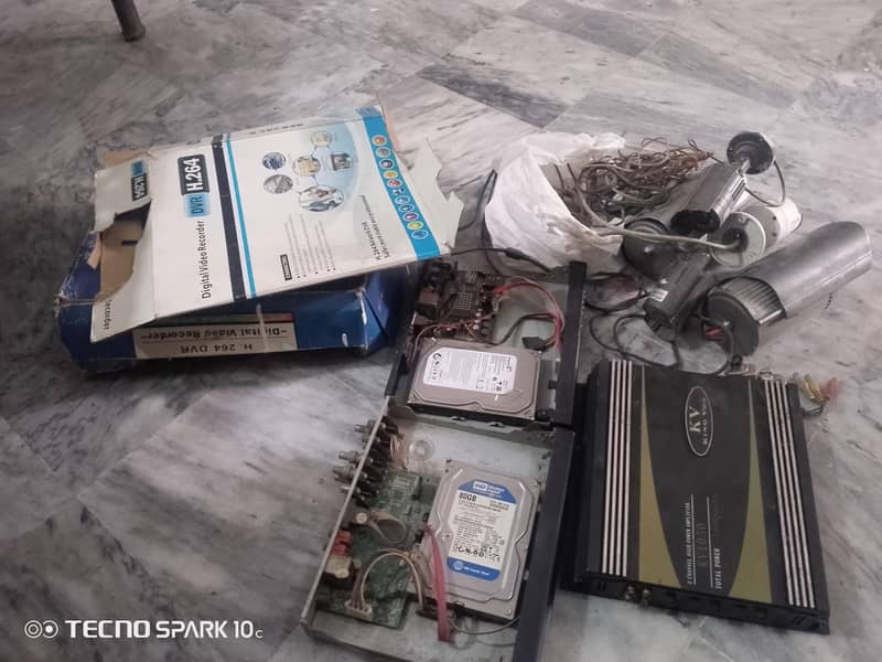 cctv camera & 2 dvr 0