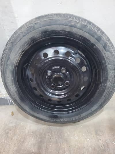 stepny with tubeless tyre.  for Japanese 660 cc  Mira, Alto & others