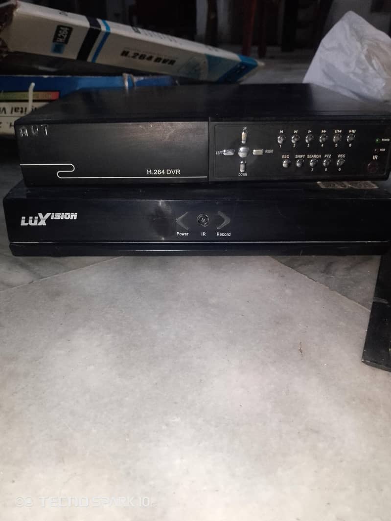 camera & 2 dvr &1000w amplifier 5