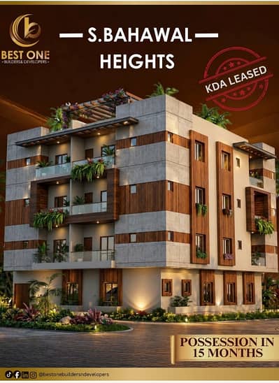 booking project 2 bed dd lift car parking kda lease in Gulshan block 3 limited units codeRA