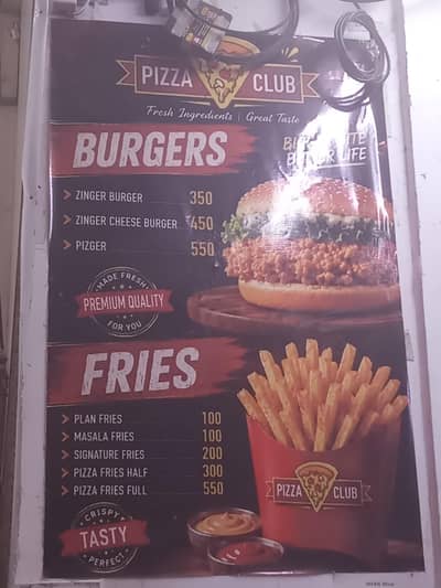Required Chef Fast Food Making