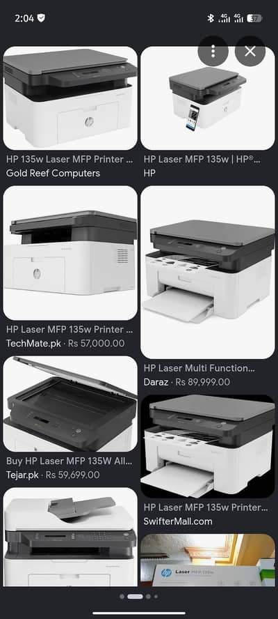 Laser Jet MFP 135w