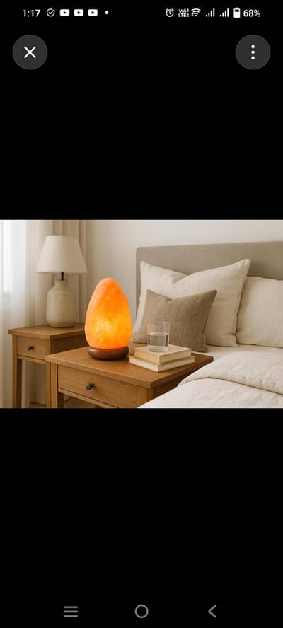 Pink Himalayan Salt Lamp  Title: Pink Himalayan Salt Lamp