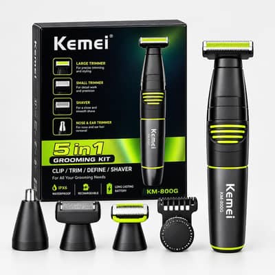 Kemei KM-800G Grooming Kit With Full Body Shaver