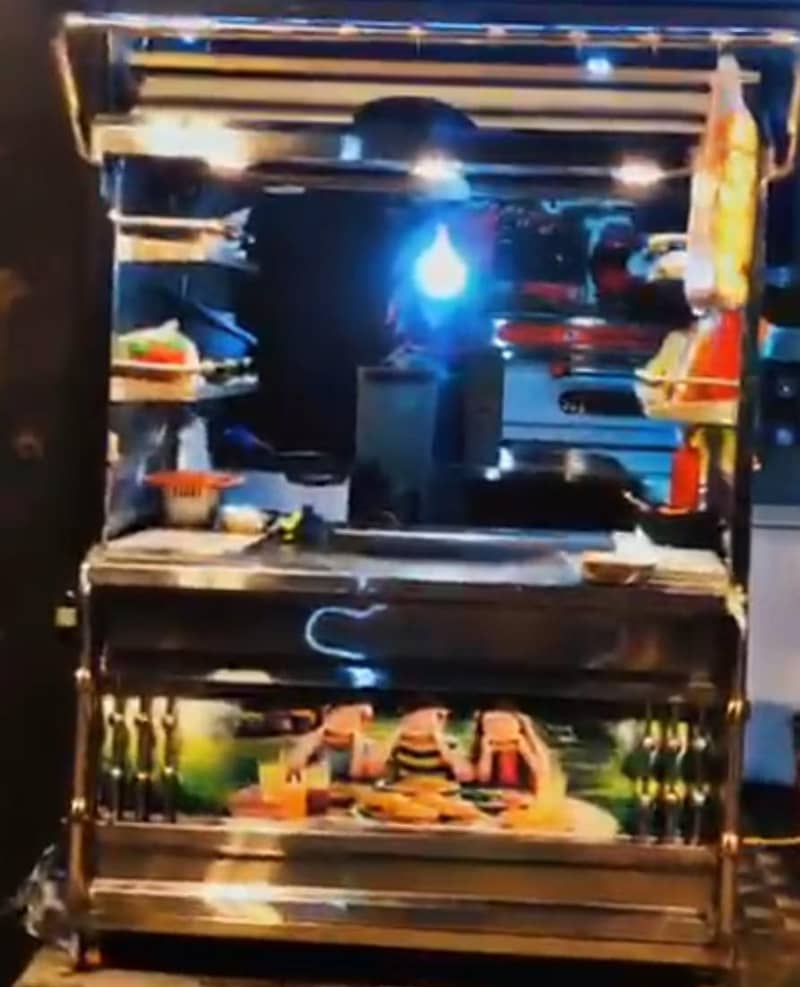 Shwarma or Shami burger counter - Food Display Counters - 1120917963