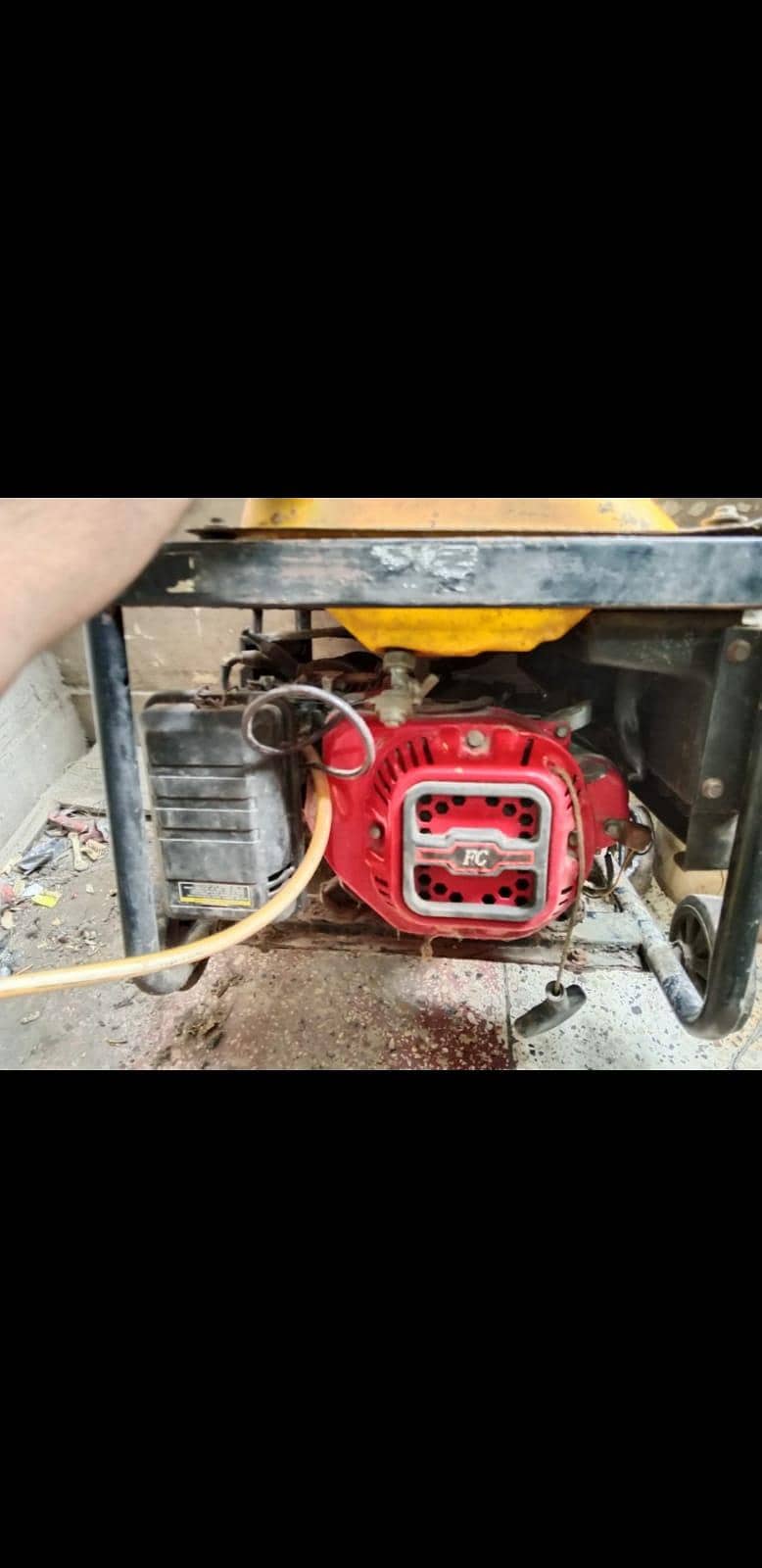Generator with gas kit 1