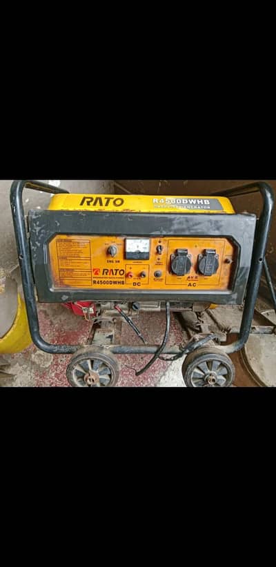 Generator with gas kit