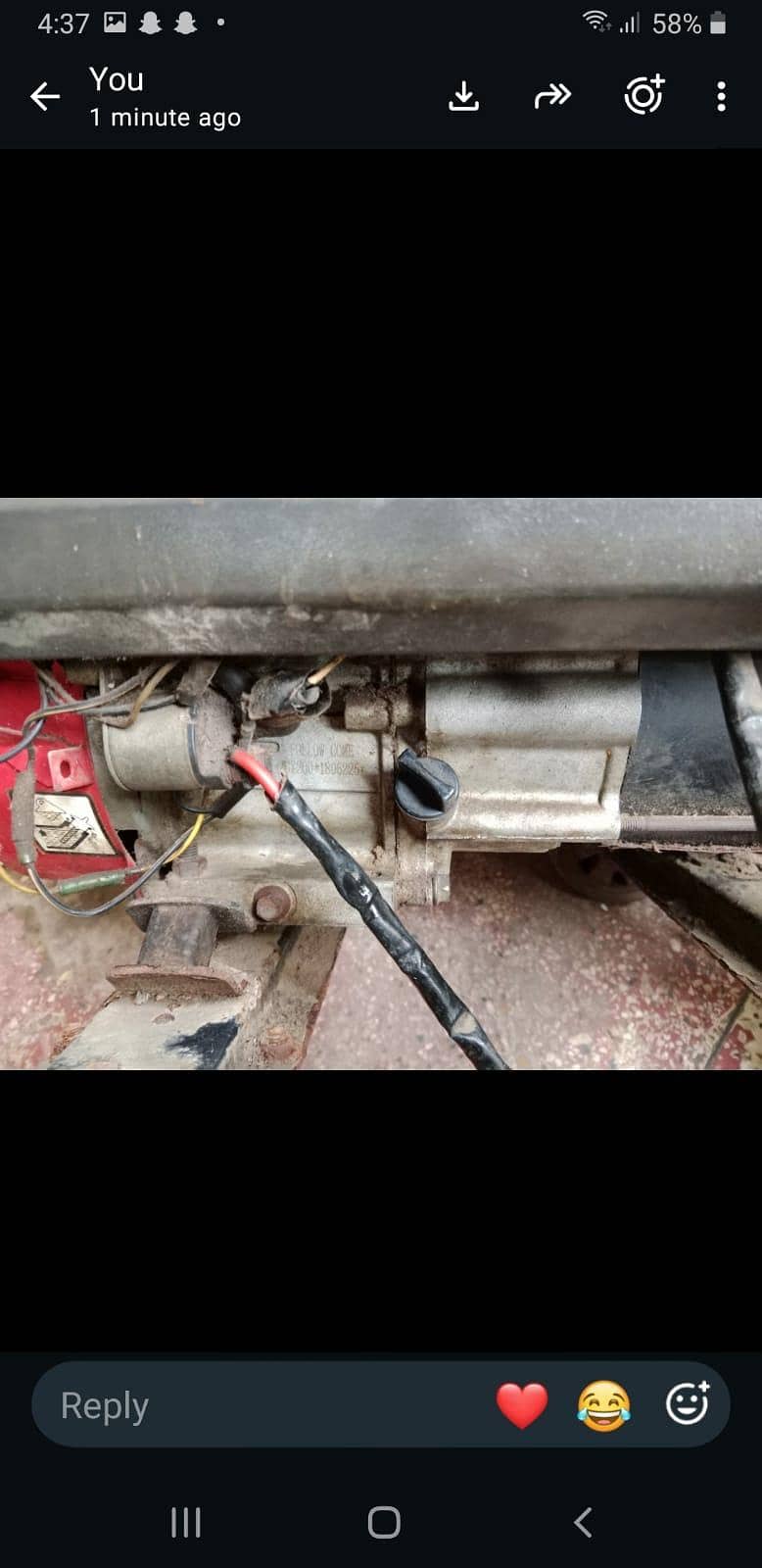 Generator with gas kit 6