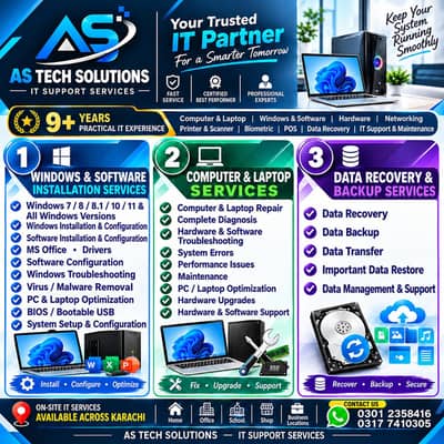 Laptop & Computer Repair | Windows Installation
