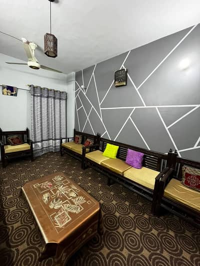 Seven seater wooden Sofa set