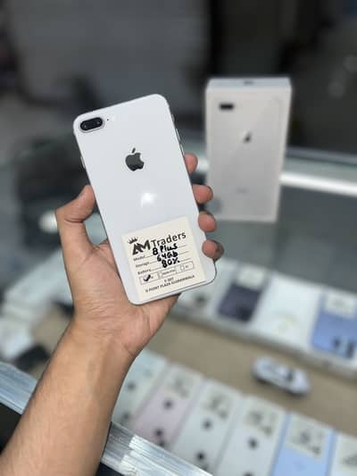 Apple iPhone 8 Plus 64Gb Pta Approved with original box and Cable