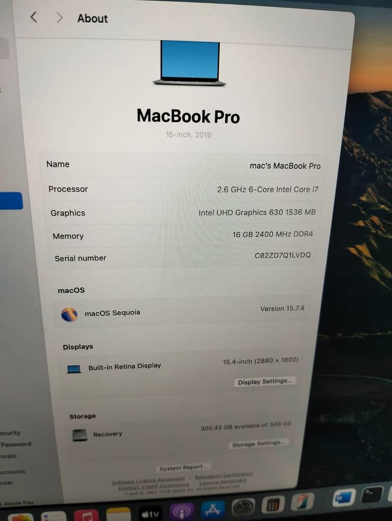 MacBook Pro 2019 3