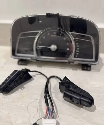 civic reborn meter with Multimedia and cruise buttons
