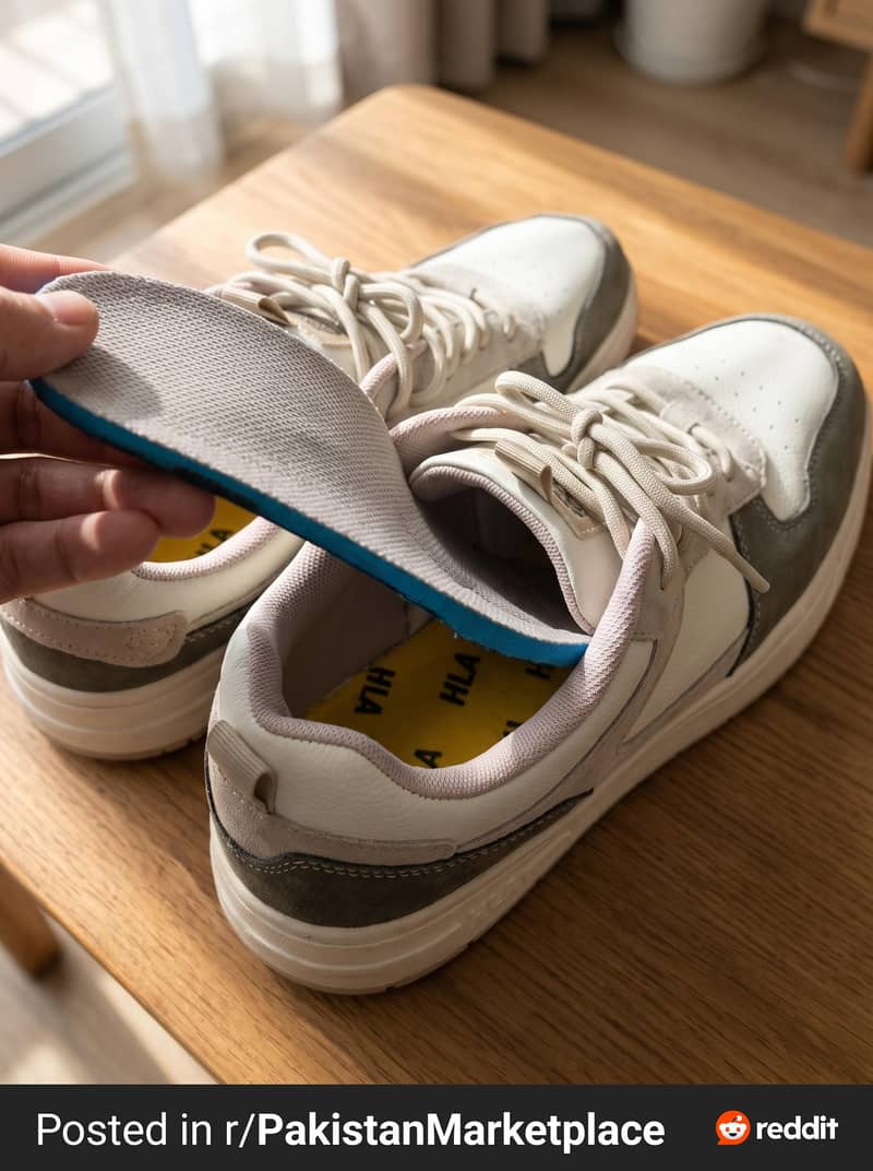 HLA Low Top Urban Sneakers - Thrifted (Good Condition) - Footwear ...