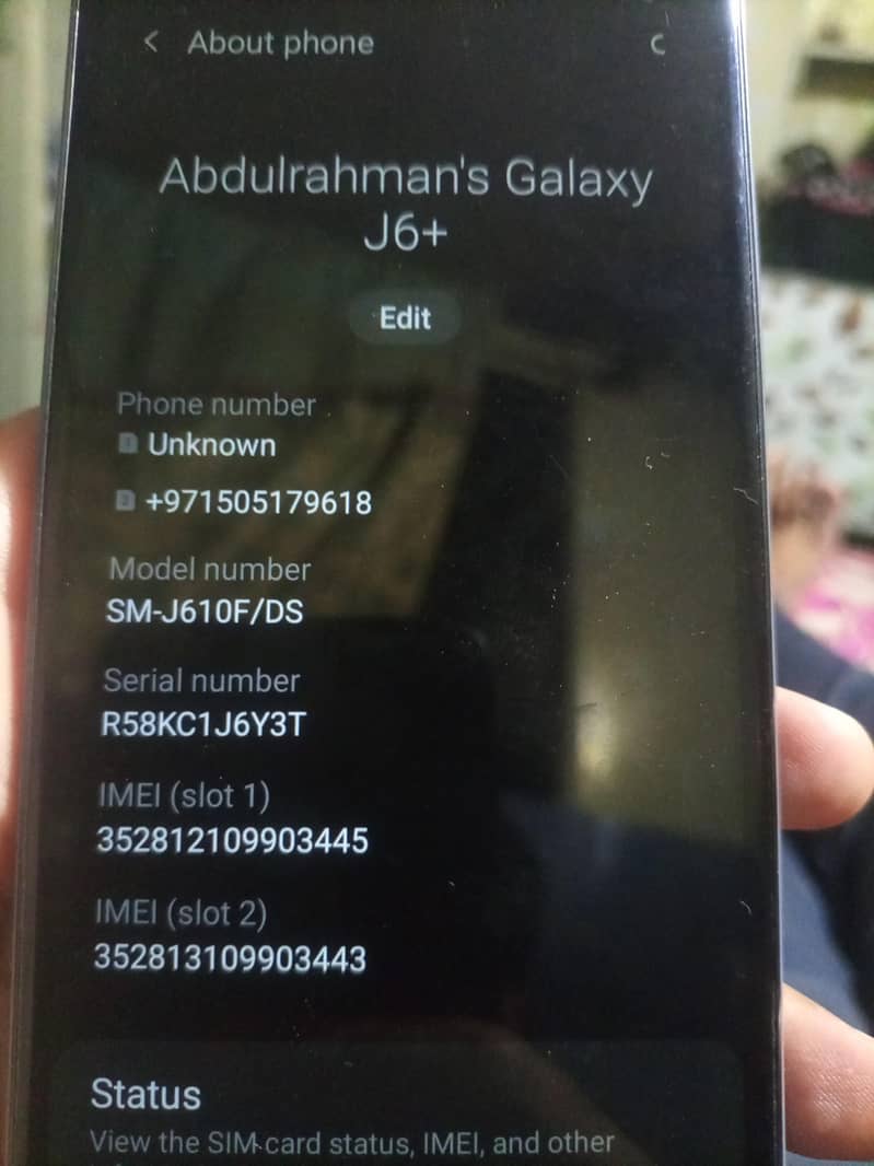 Samsung Mobile J6 Plus 1
