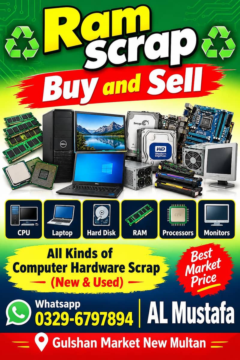 Computer Laptop Scrap 2