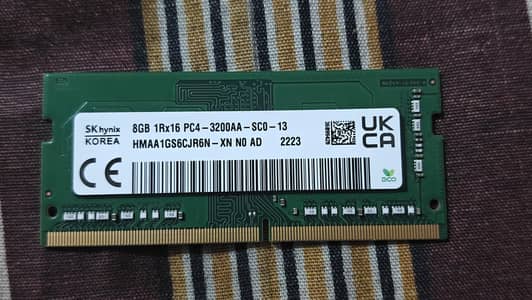 DDR4 3200MT RAM 8GB