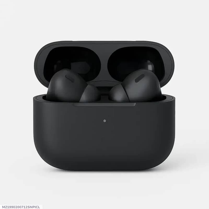 Black Wireless Bluetooth Earbuds with Silicone Cover - Earphones ...