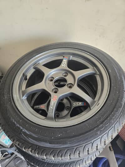 15" ssr rims and tyre
