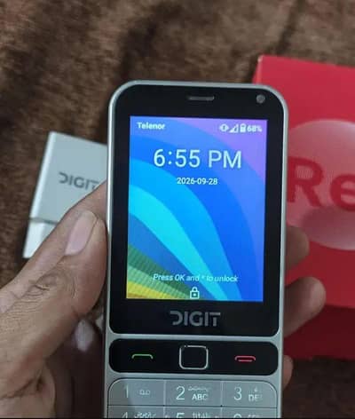 Digit red one