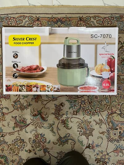 Silver crest food chopper 6.0L