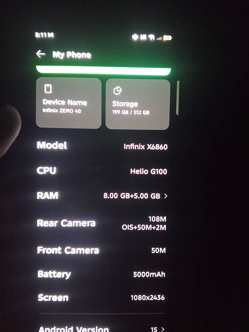 Infinix Zero 40 7