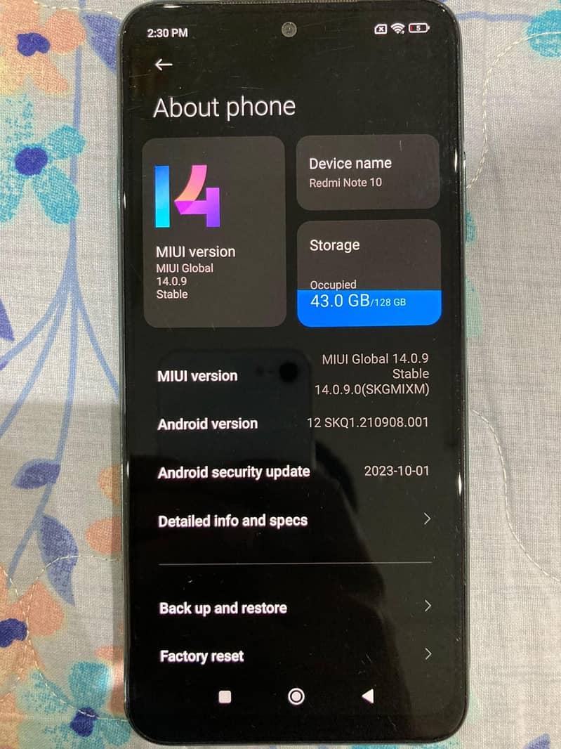 Xiaomi Redmi Note 10 4