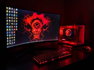 RTX 4060 TI 16GB RYZEN 5 8400F 32GB DDR5 ODYSSEY G5 32" Curved 165HZ