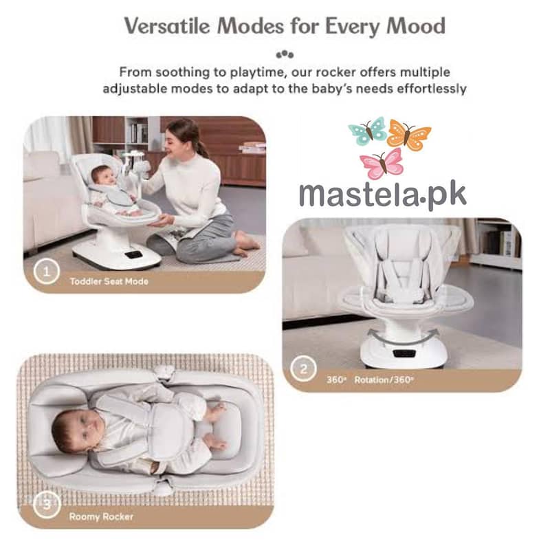 Mastela Multi-Motion Electric Baby Swing 7 Modes | Almost New - Swings ...