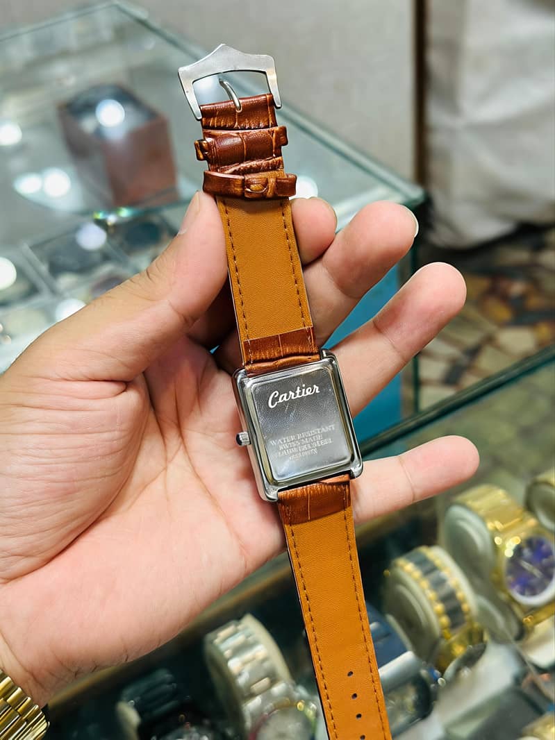 ⌚ Luxury Men's Cartier Style Watch – Brand New - Watches - 1120919453