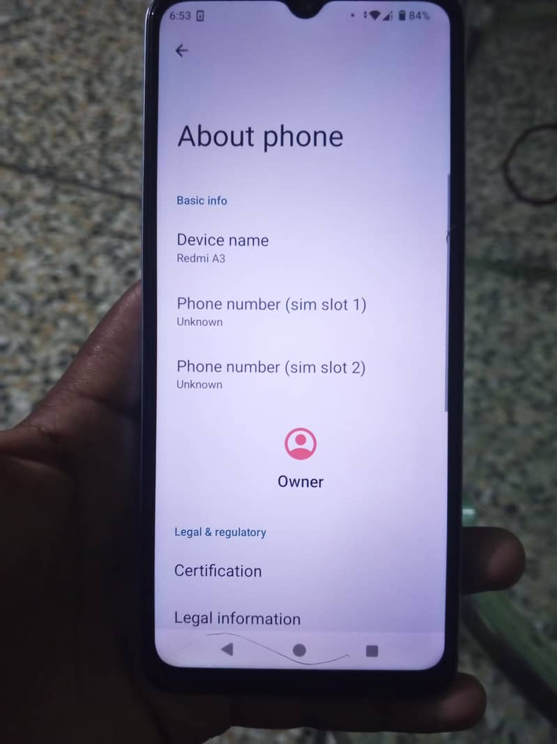 Red mi A3 1