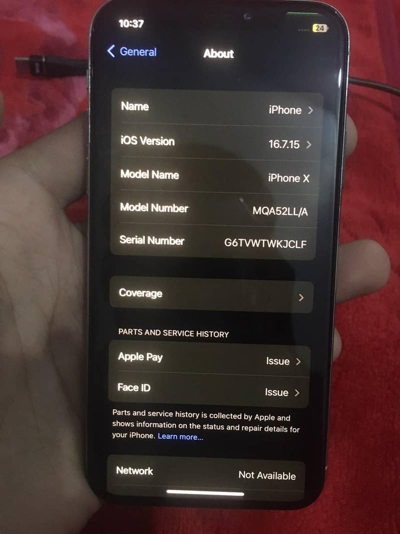 Apple iPhone X 7