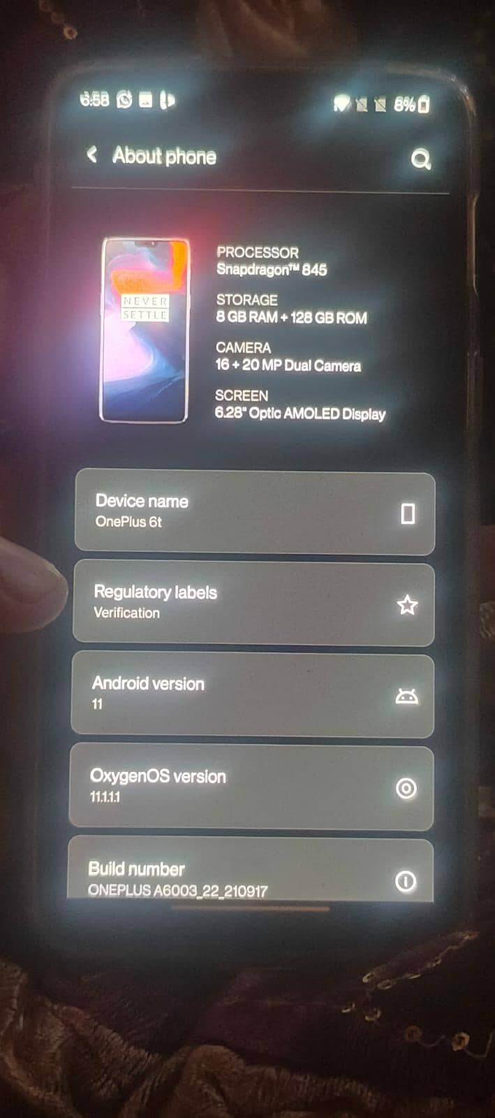 One Plus 6 3