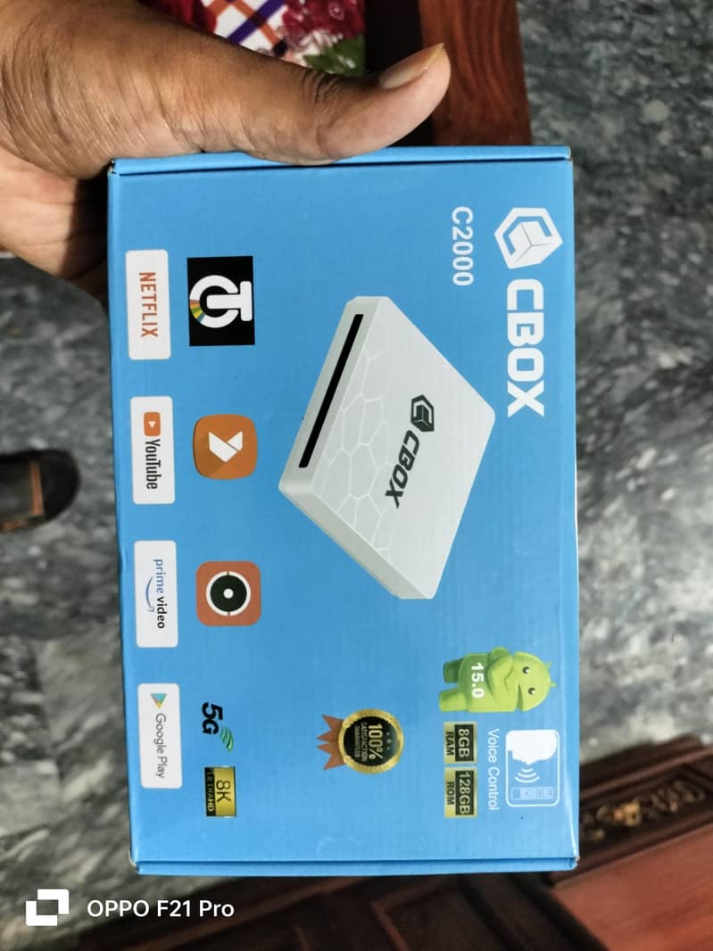 cbox c2000 support UpTo 8k voice control option 0