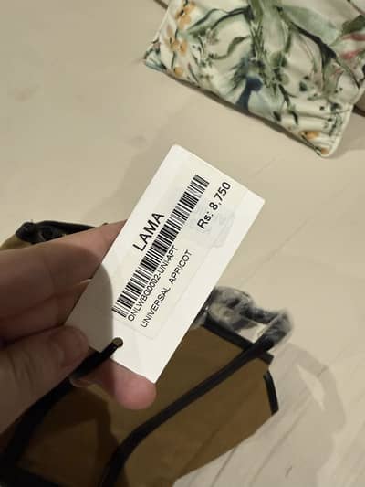 Tagged Lama Bag